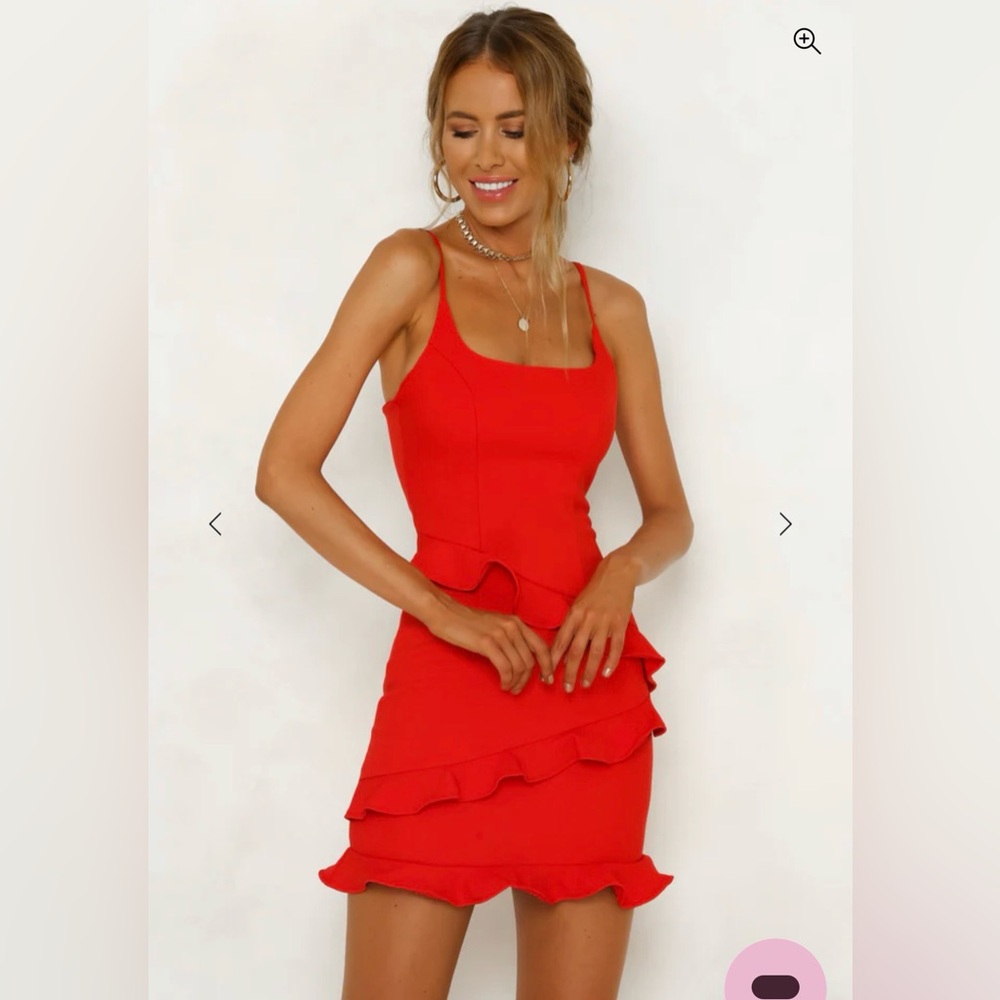Hello Molly Red Dress - Size S - Never Worn - Excellent Condition